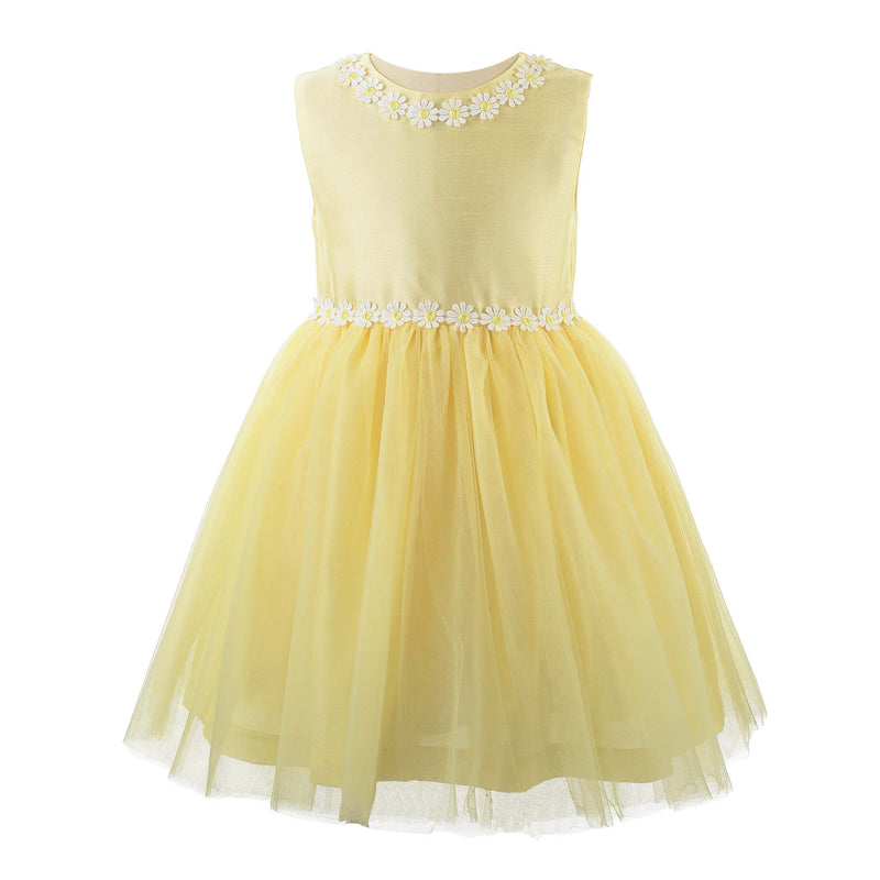 Yellow Daisy Tulle Dress
