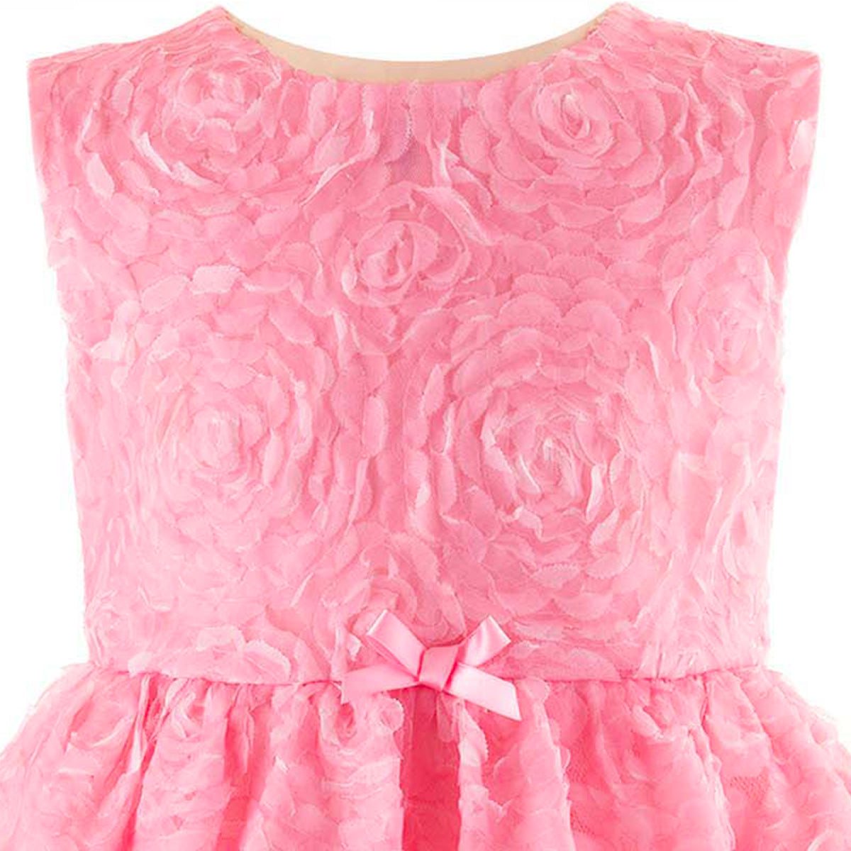 Rosette Tulle Dress