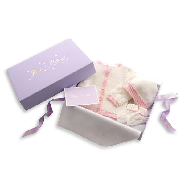 New Baby Pink Knit Giftset