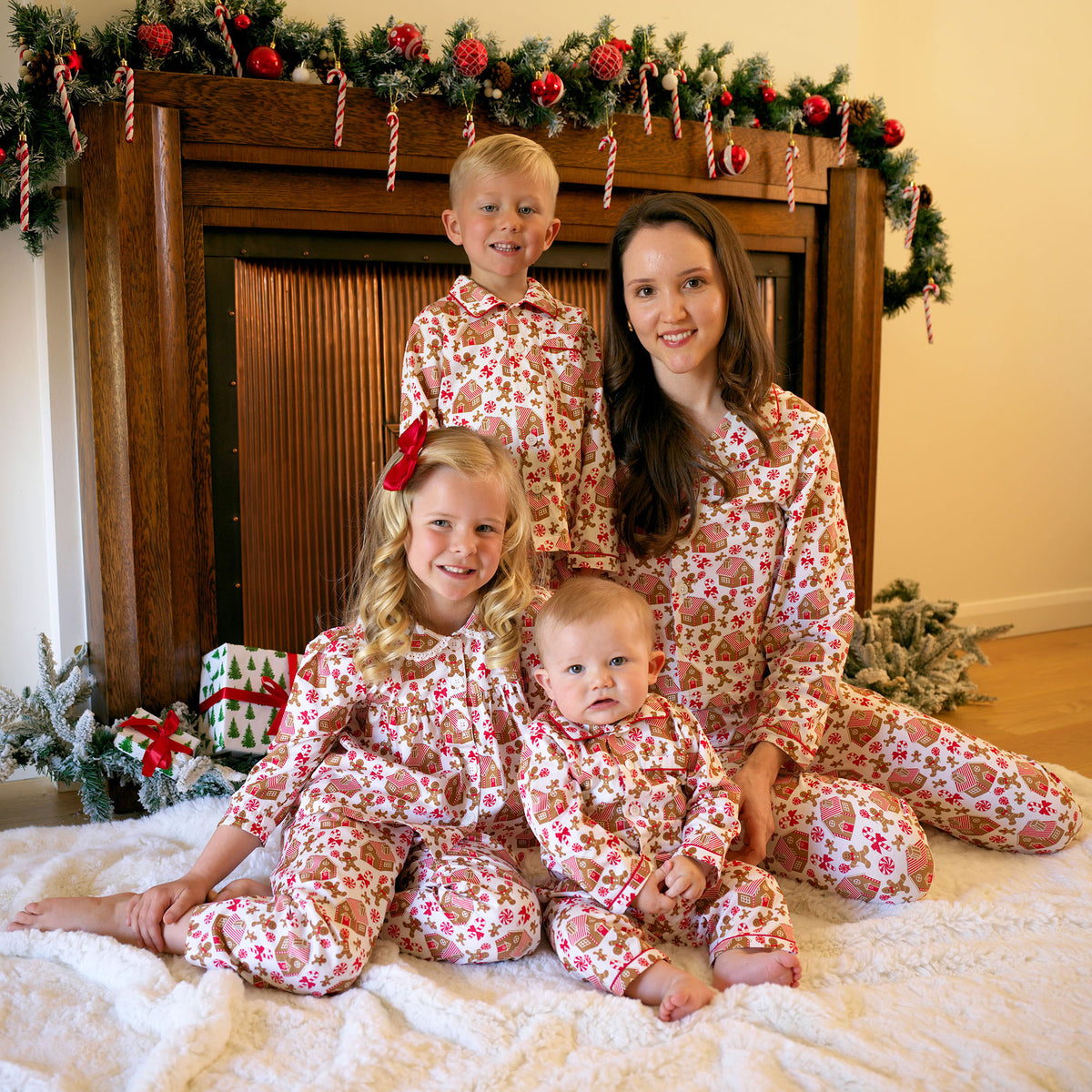 Gingerbread Babydoll Pyjamas
