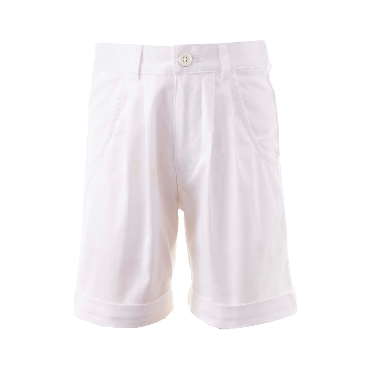 Ivory Tailored Shorts