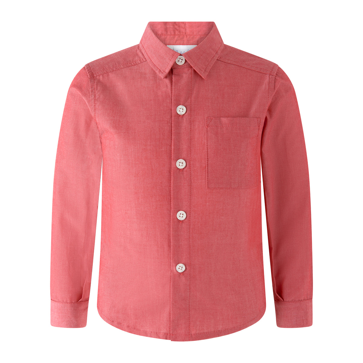 Red Chambray Shirt