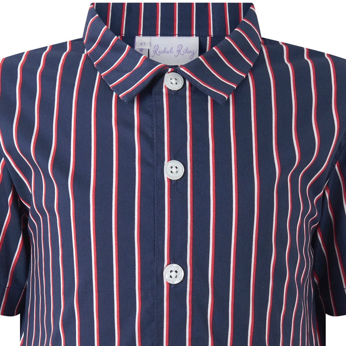 Navy Striped Shirt