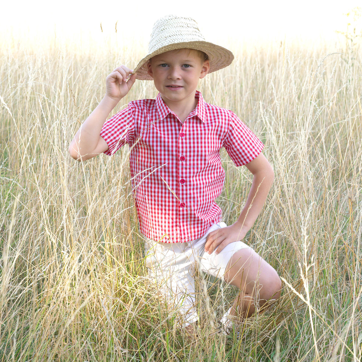 Red Gingham Shirt