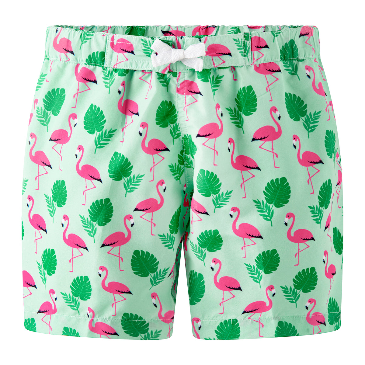 Green Flamingo Swimshorts