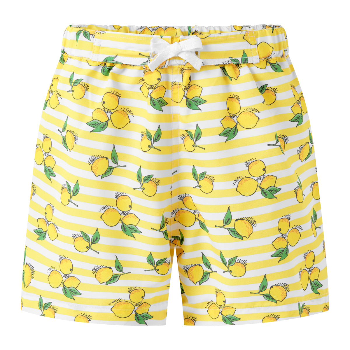 Lemon Stripe Swimshorts