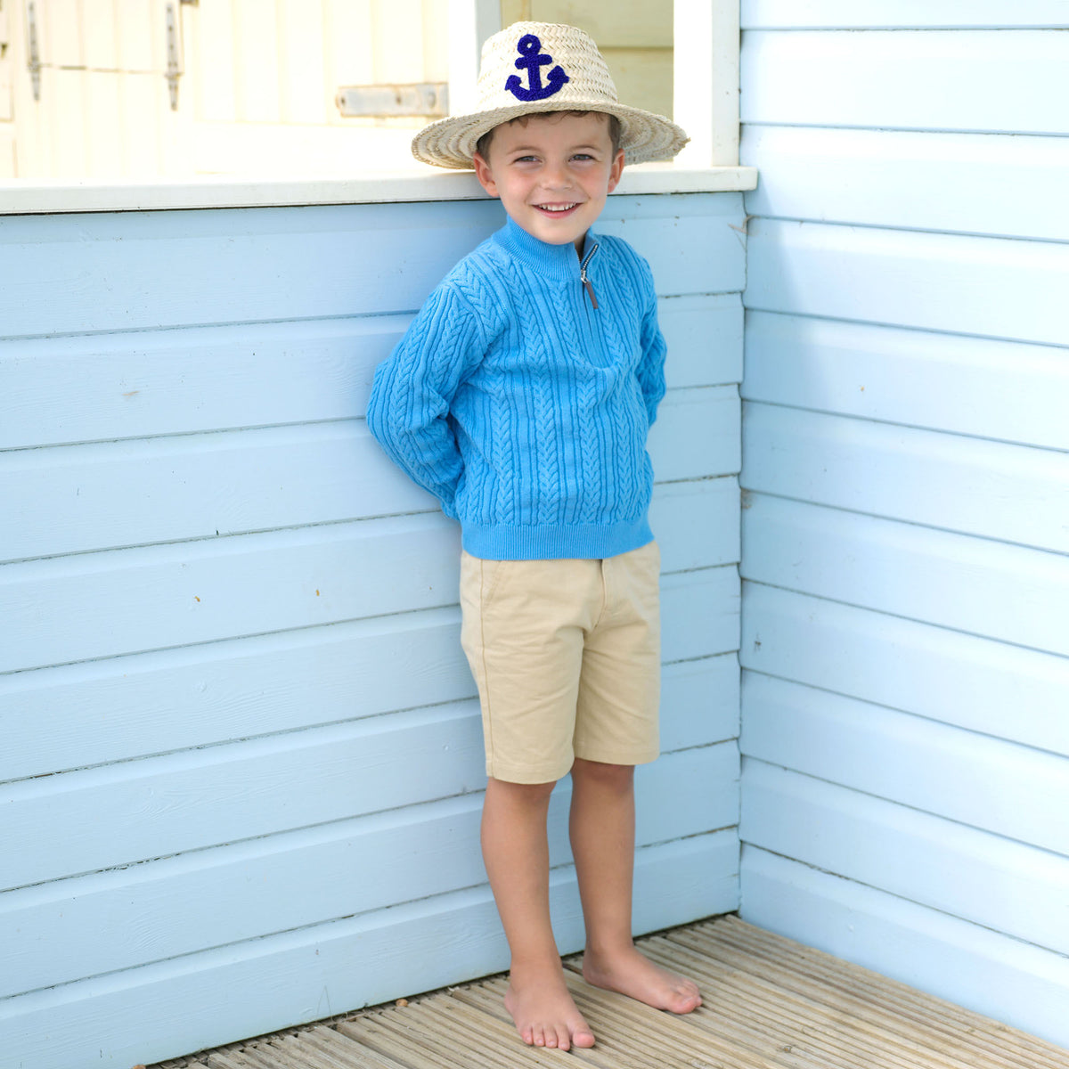 Anchor Straw Hat