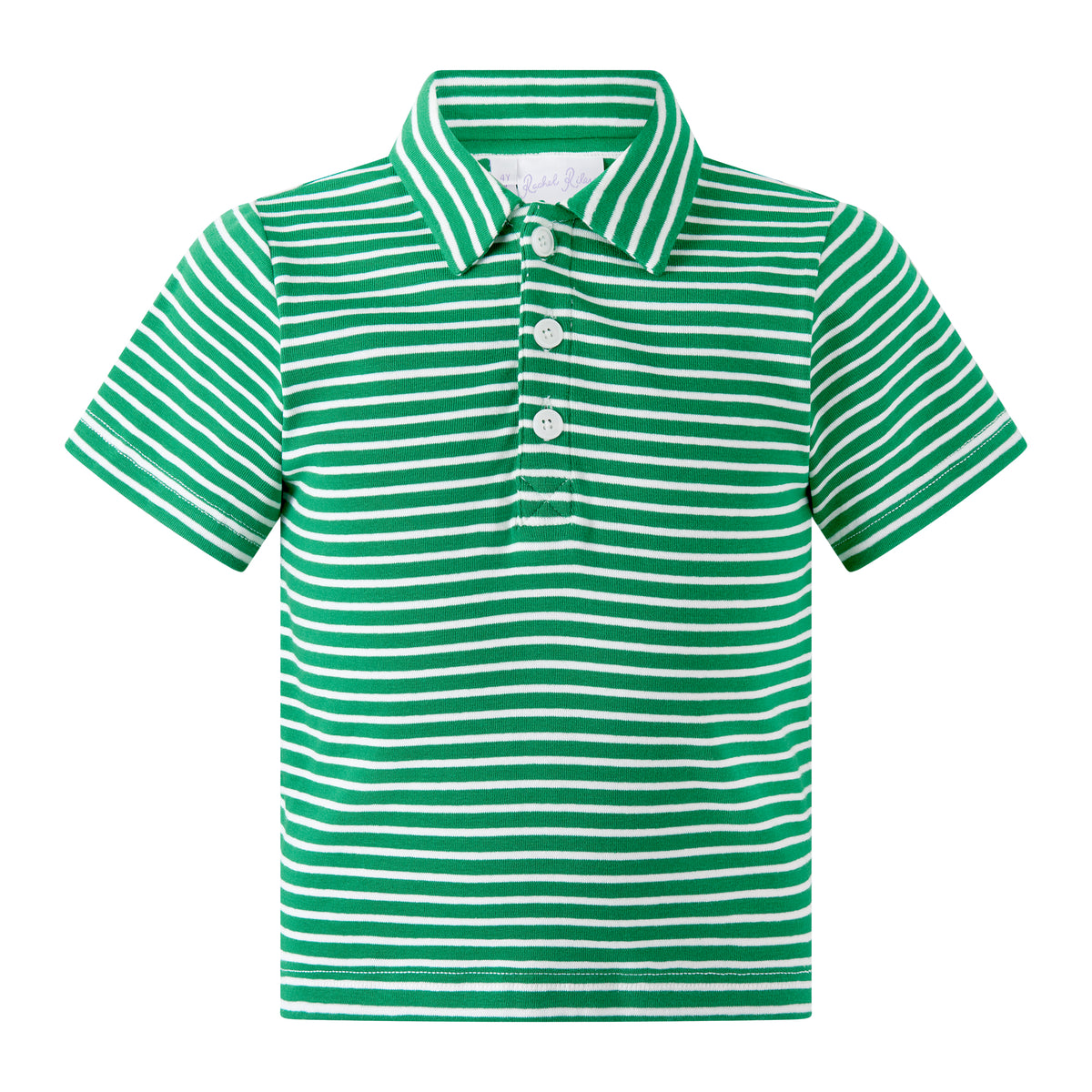 Green Stripe Polo