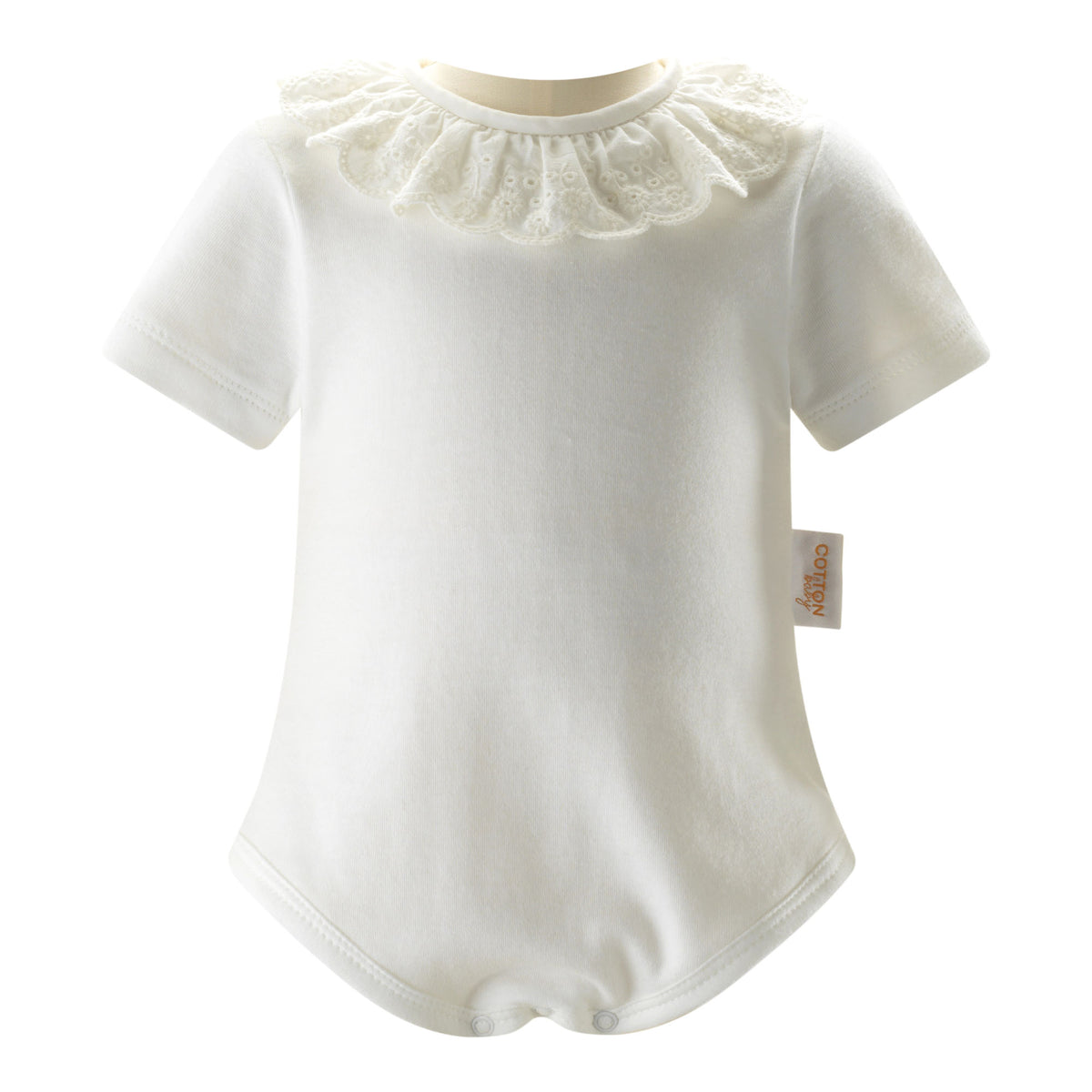 Broderie Collar Bodysuit