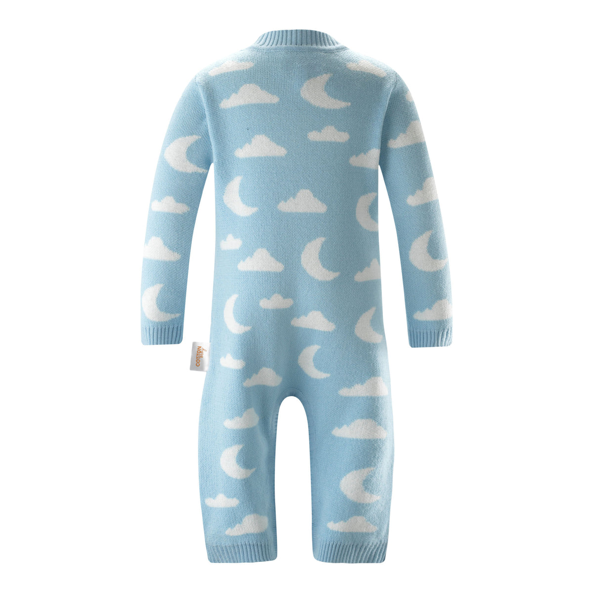 Cloud & Moon Knit Playsuit