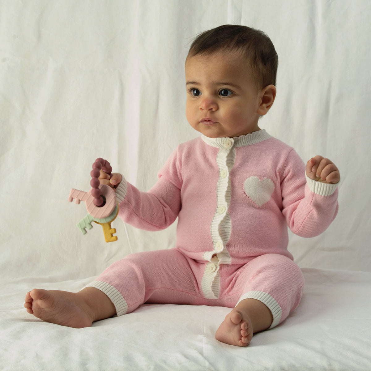 Heart Knit Playsuit