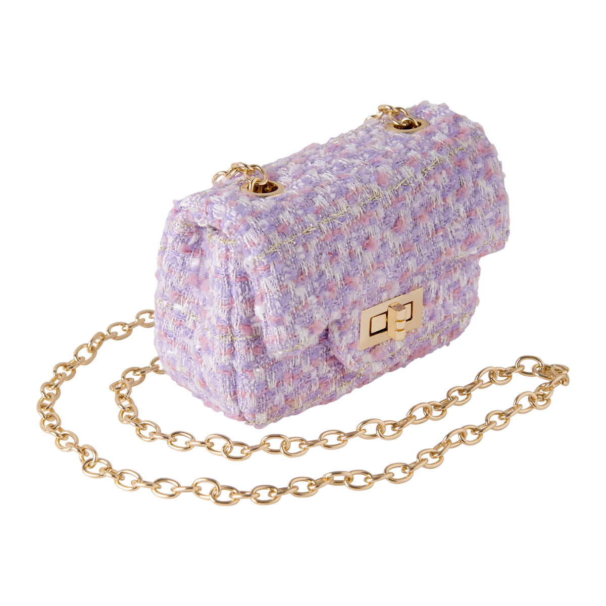 Purple Tweed Gift Set, Girls