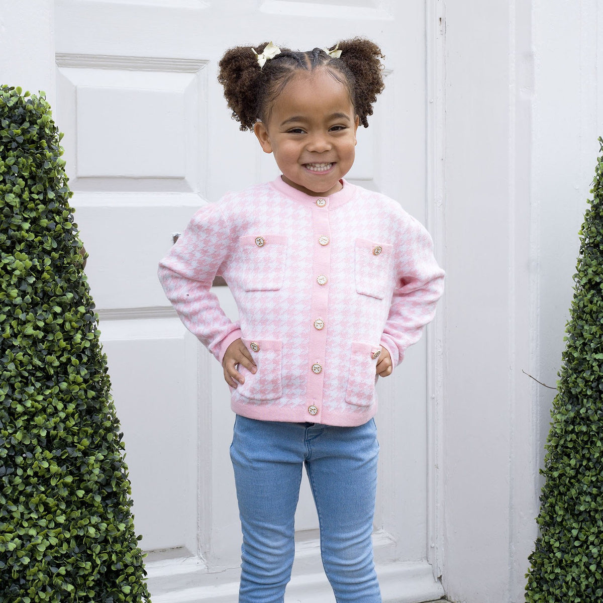 Houndstooth Cardigan