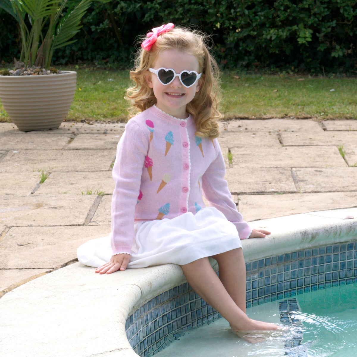 Ice Cream Applique Sundress