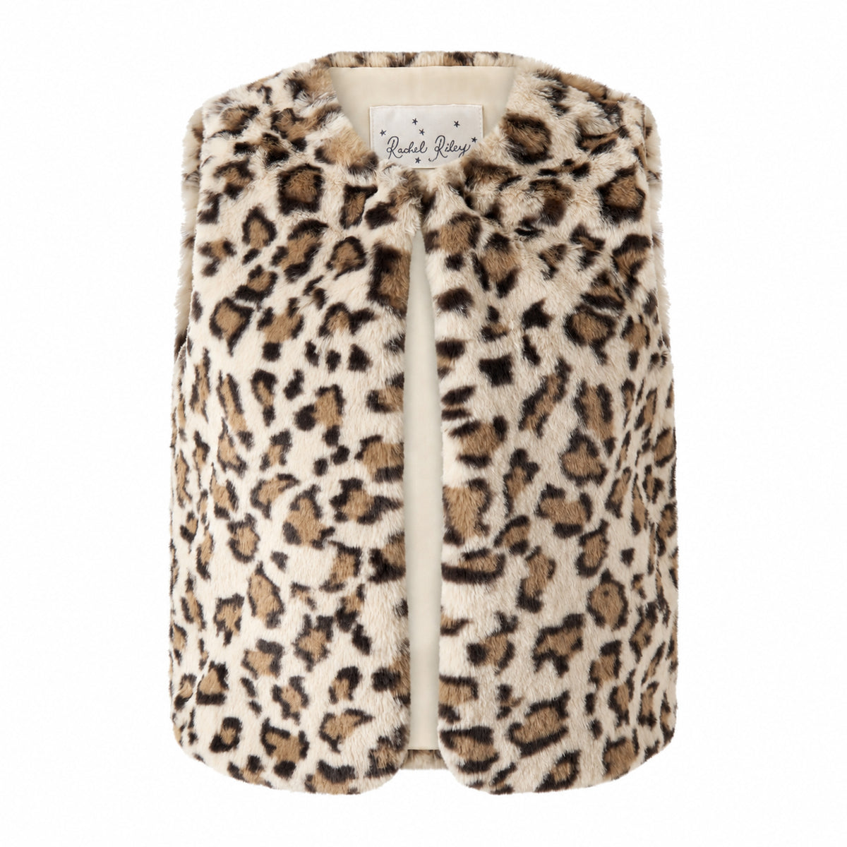 Leopard Faux Fur Gilet