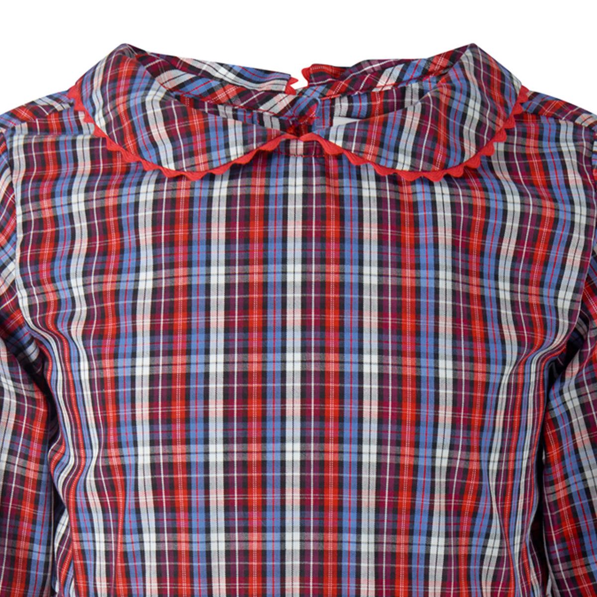 Check Pleated Dress