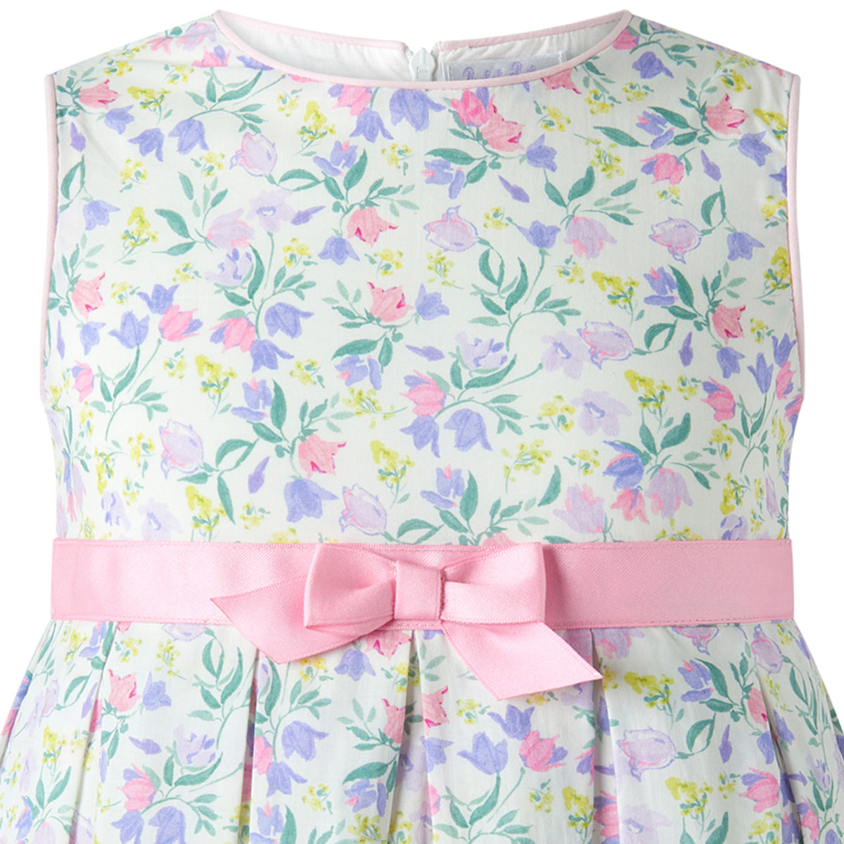 Purple Tulip Pleated Dress