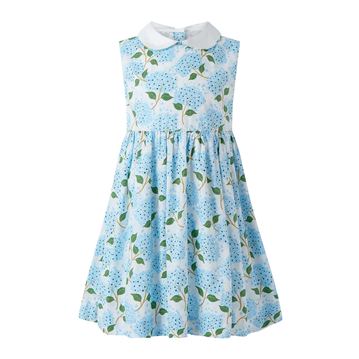Hydrangea Peter Pan Collar Dress