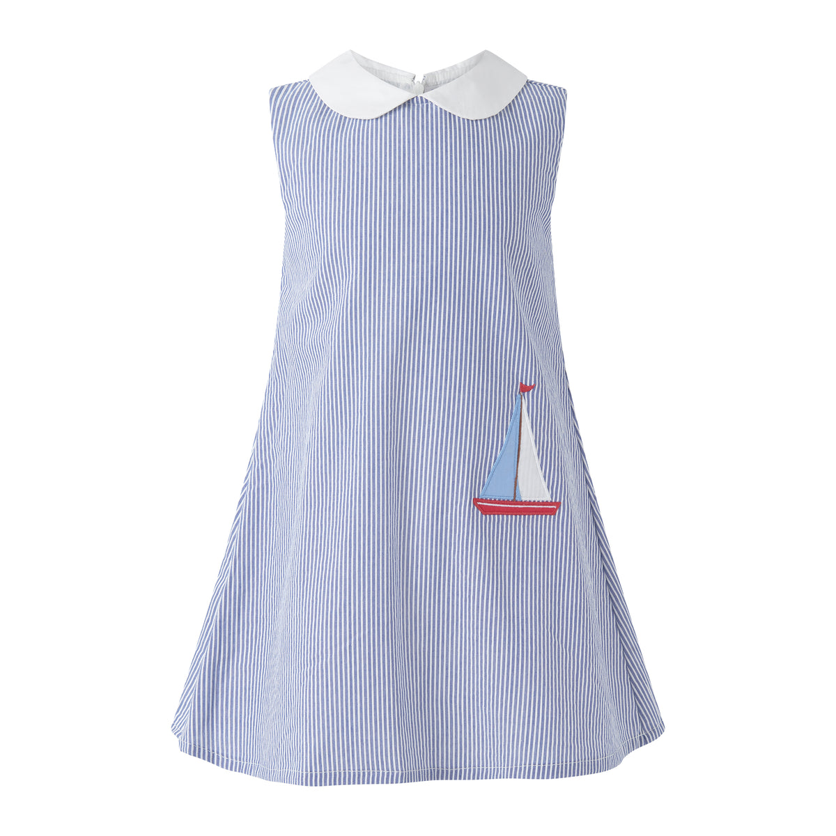 Sailboat Applique Shift Dress