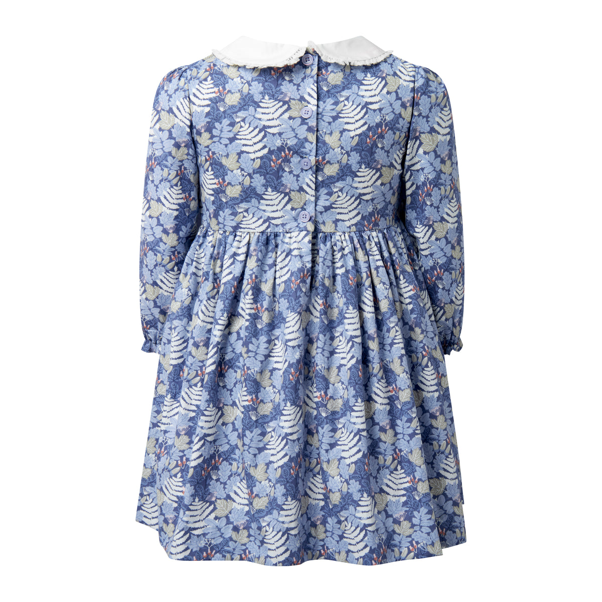 Acorn Leaf Peter Pan Collar Dress