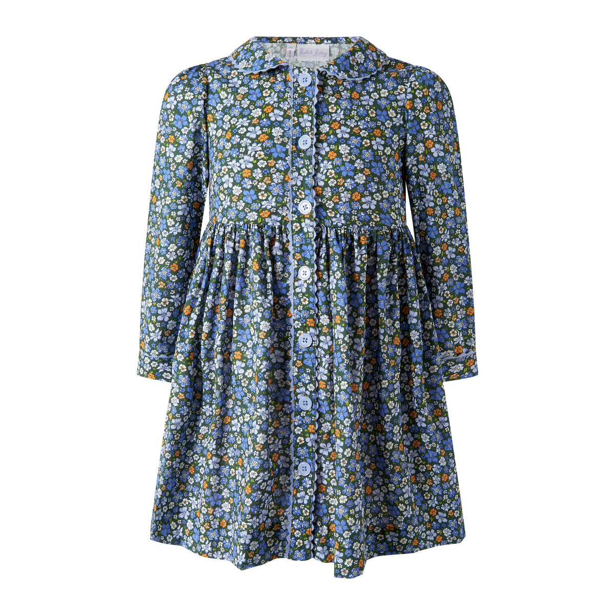 Meadow Floral Button-Front Dress
