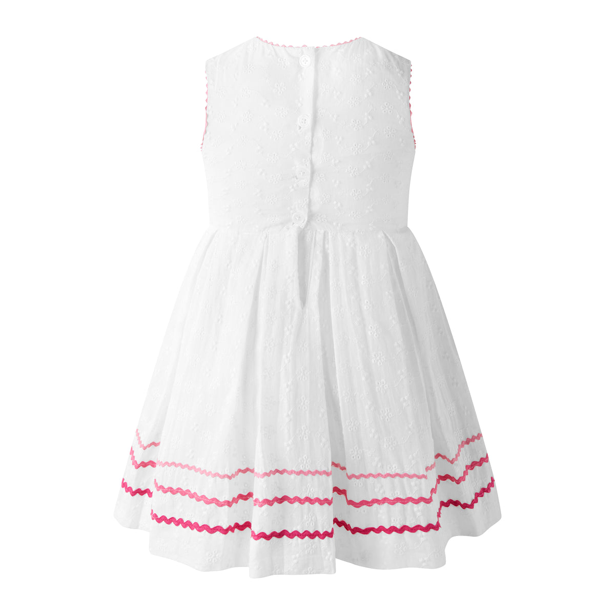 Eyelet Ric Rac Dress