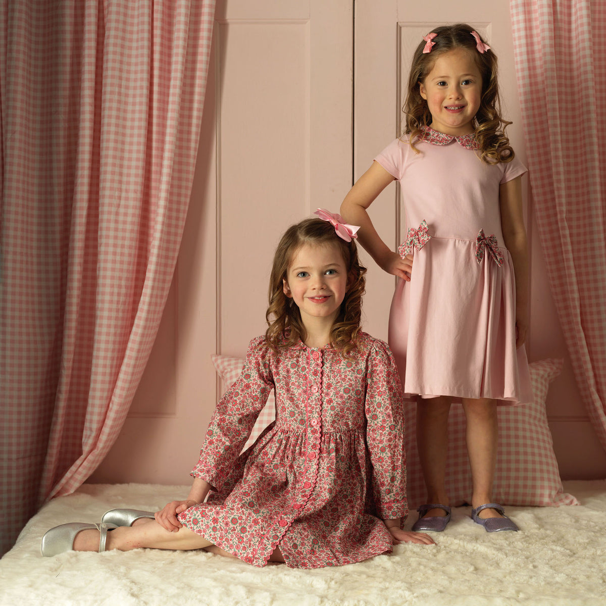 Cosmos Jersey Bow Dress