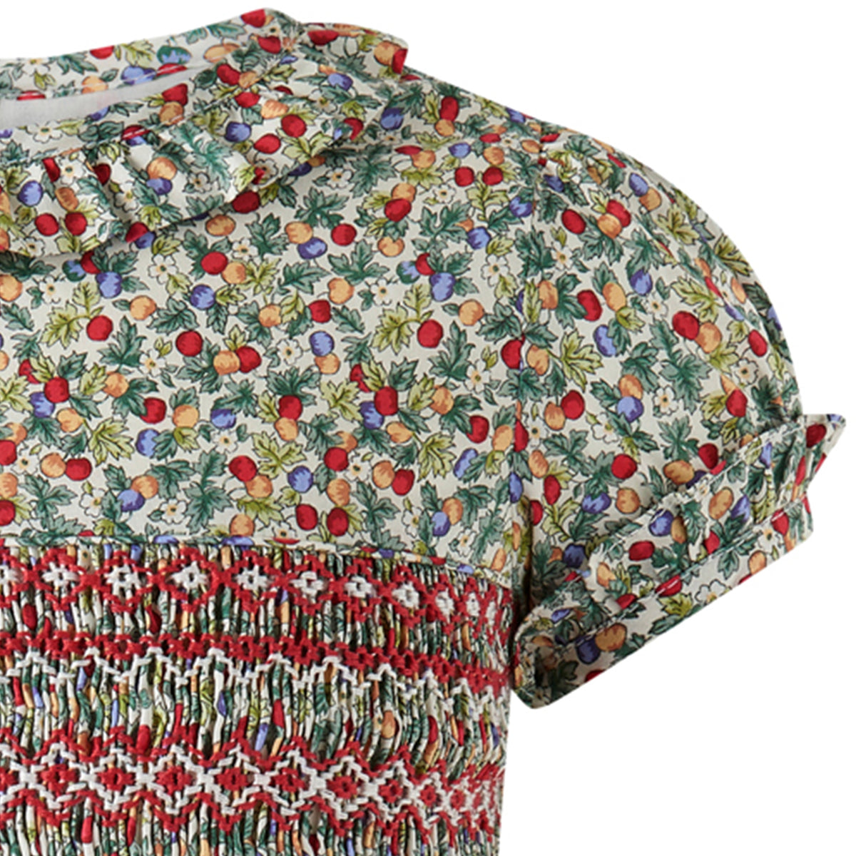 Apple Blossom Smocked Dress