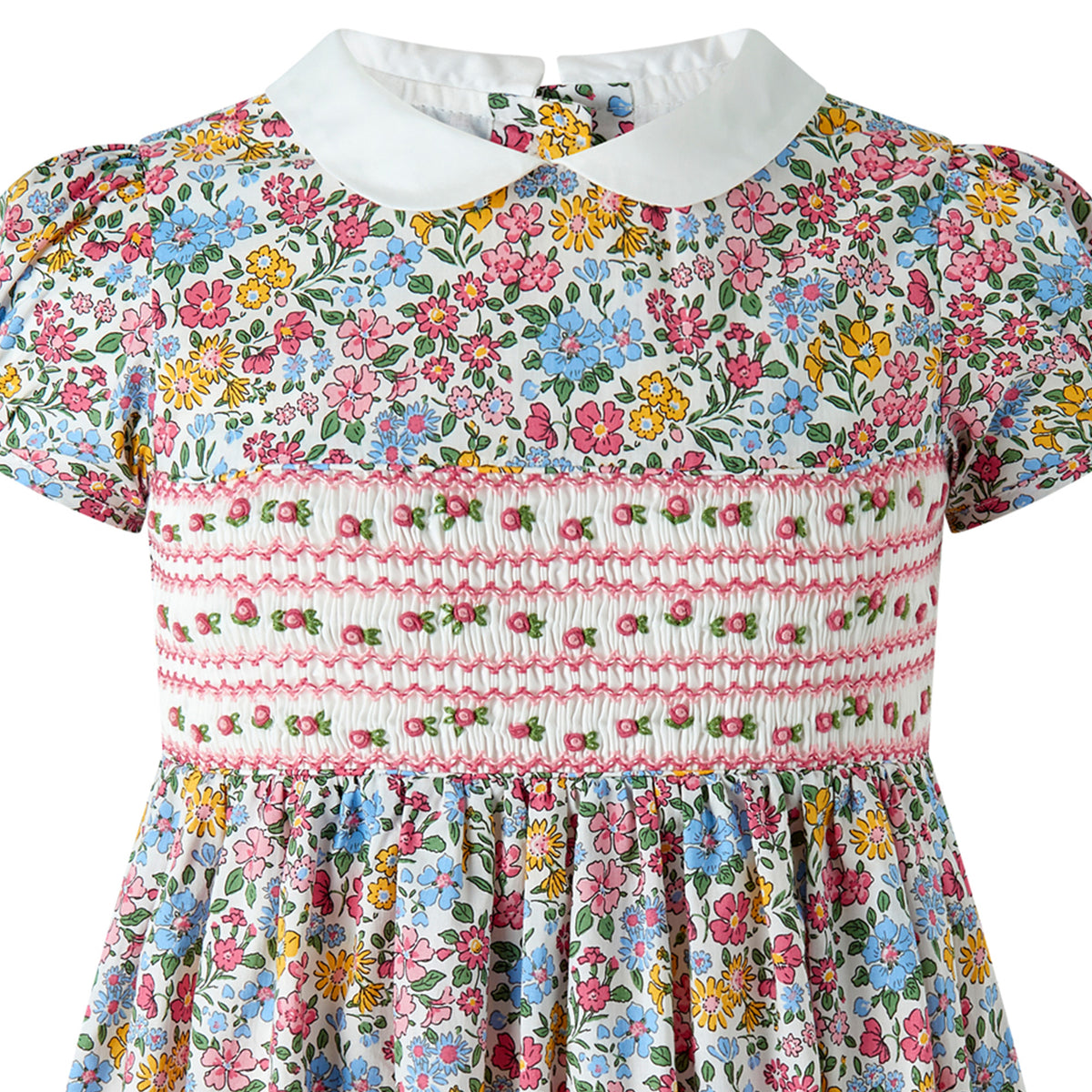 Ditsy Floral Smocked Dress