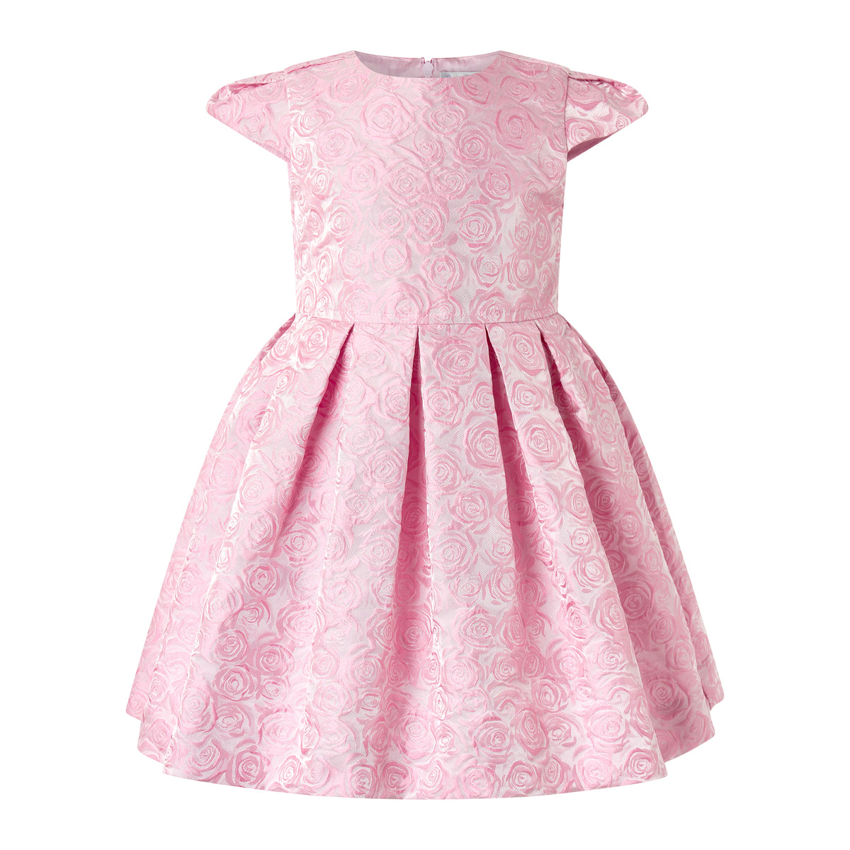Pink Rose Damask Party Dress