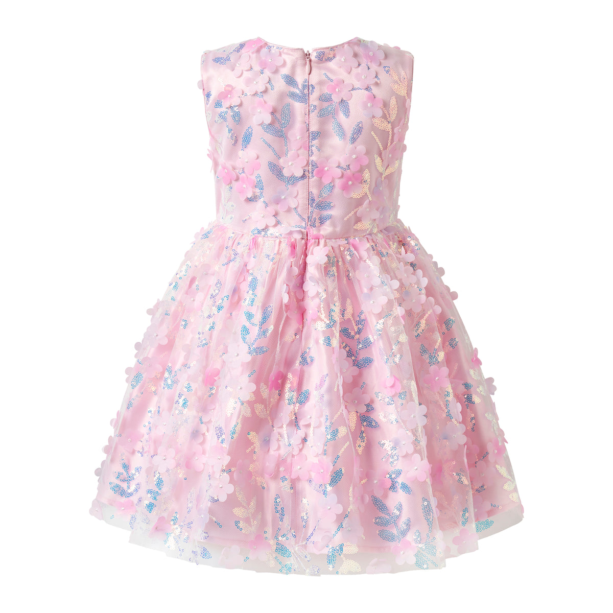 3D Sequin Party Dress