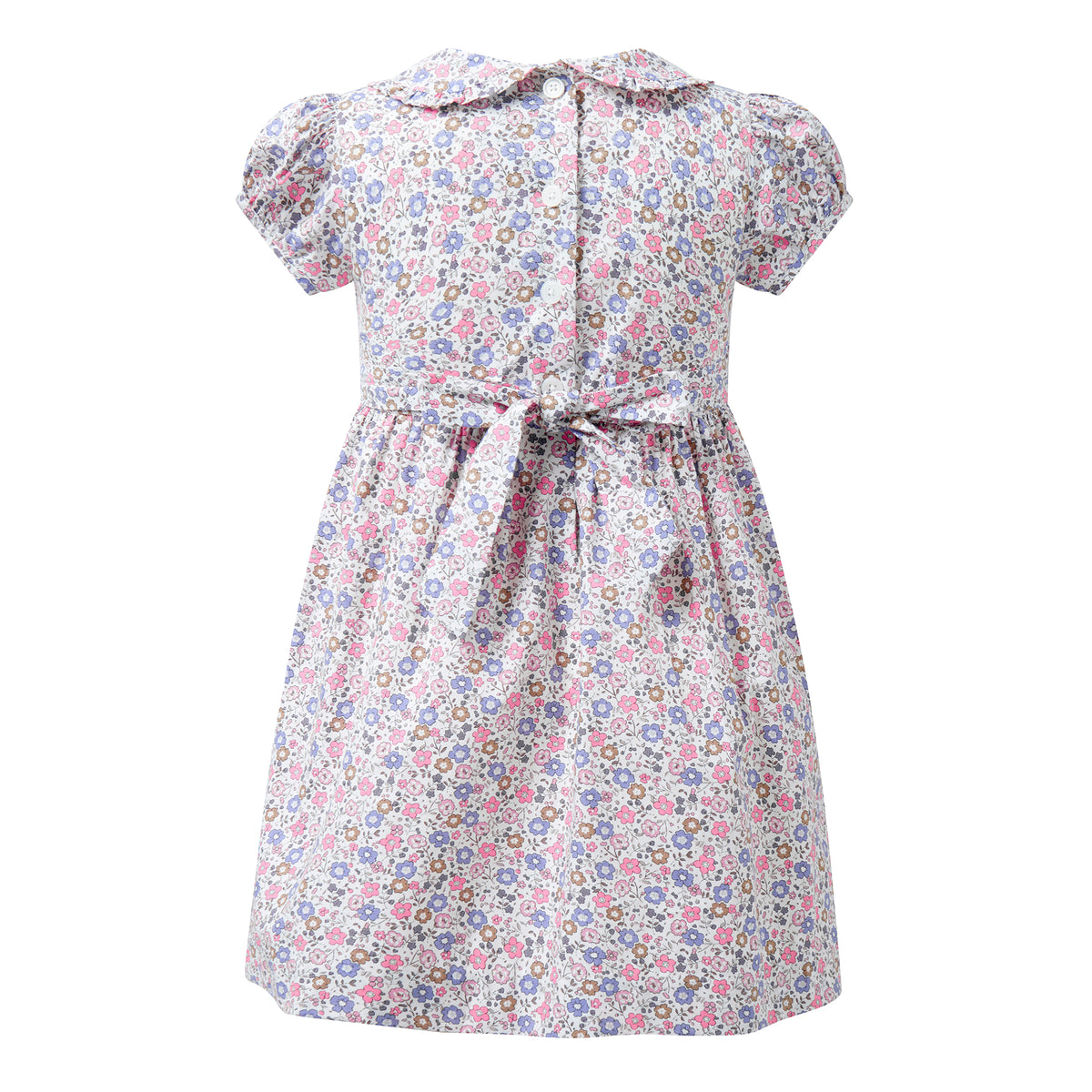 Floral Frill Front Dress
