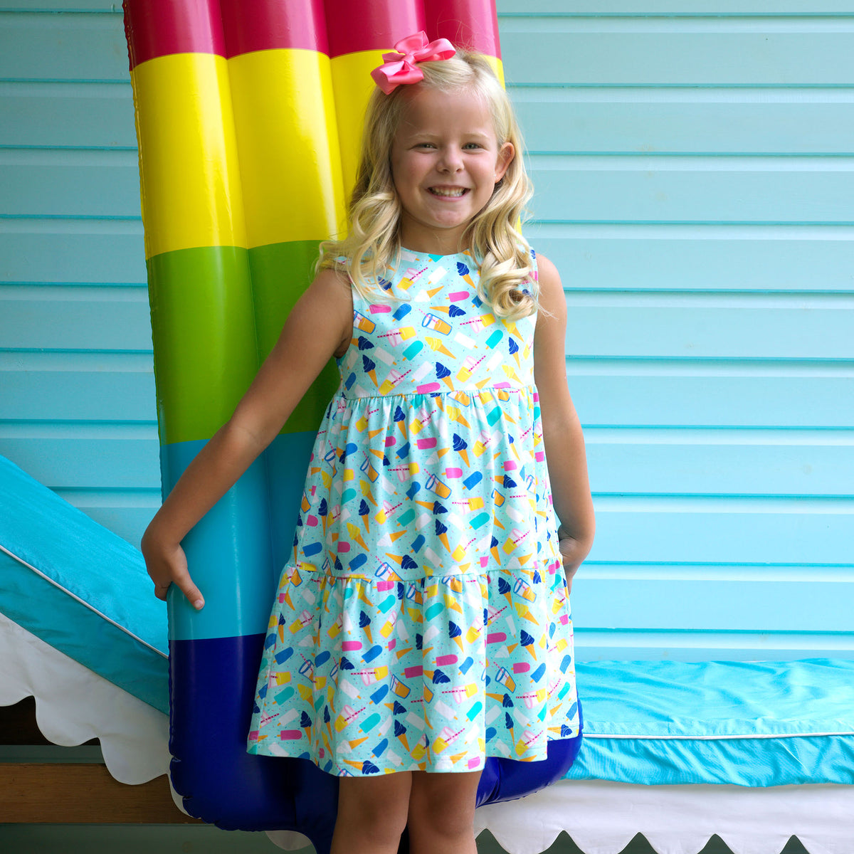 Ice Cream Jersey Dress