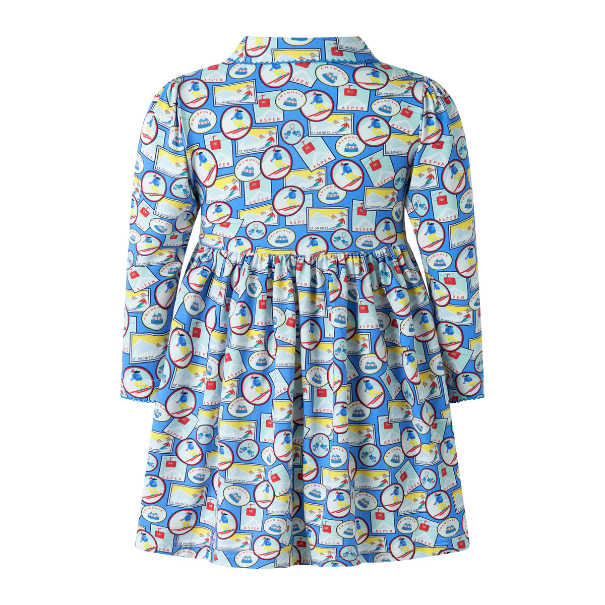 Ski Travel Jersey Dress