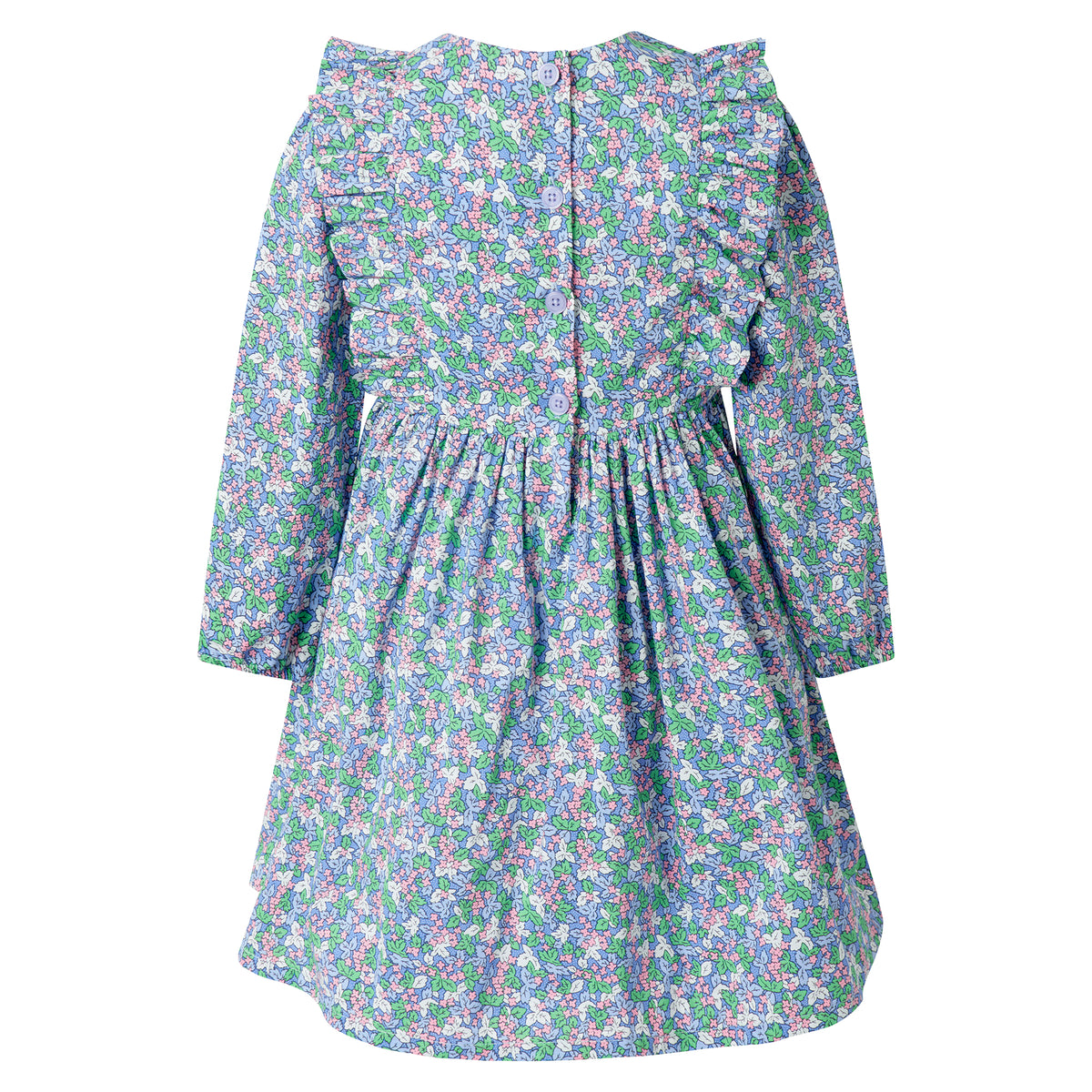 Winter Blossom Frill Dress