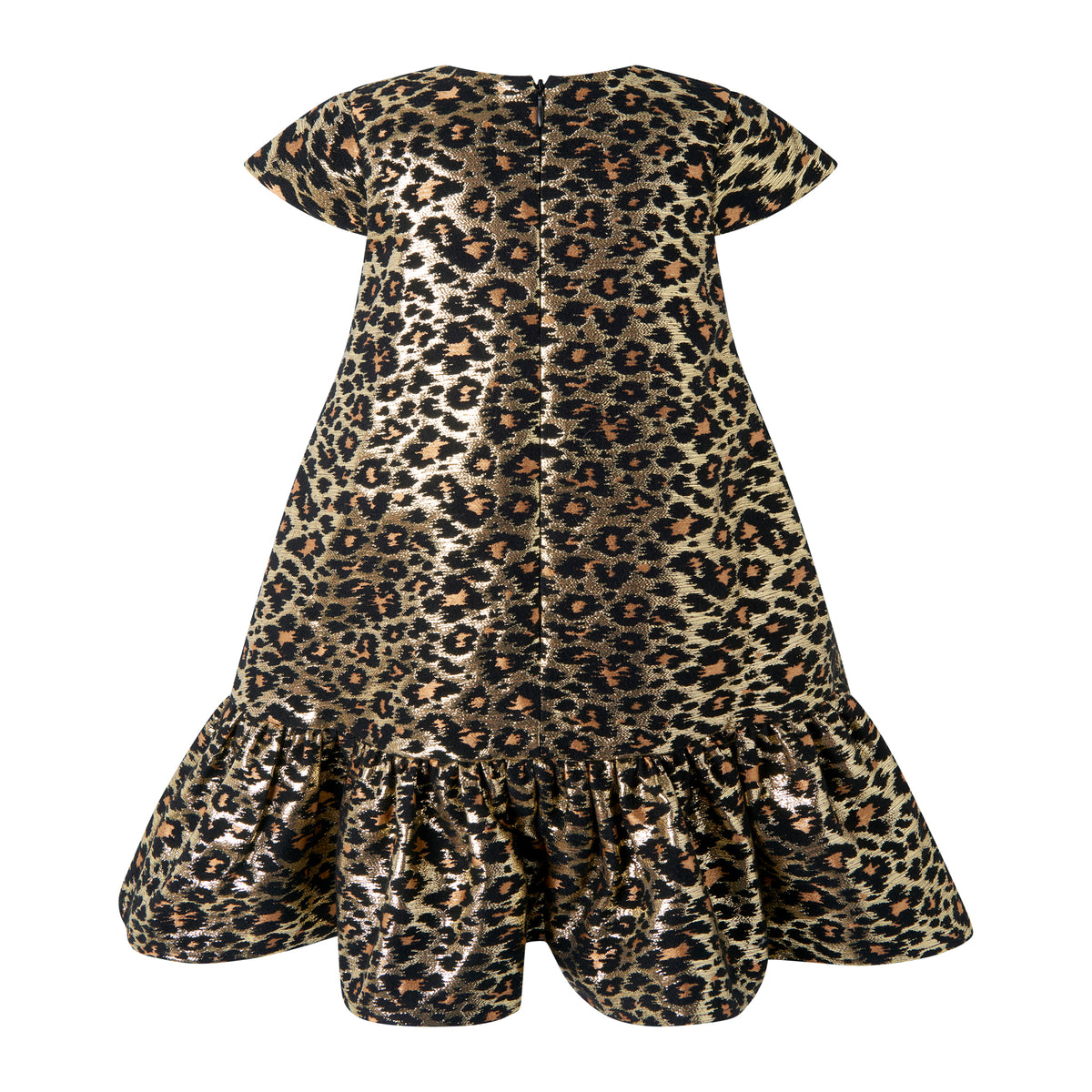 Leopard Damask Party Dress
