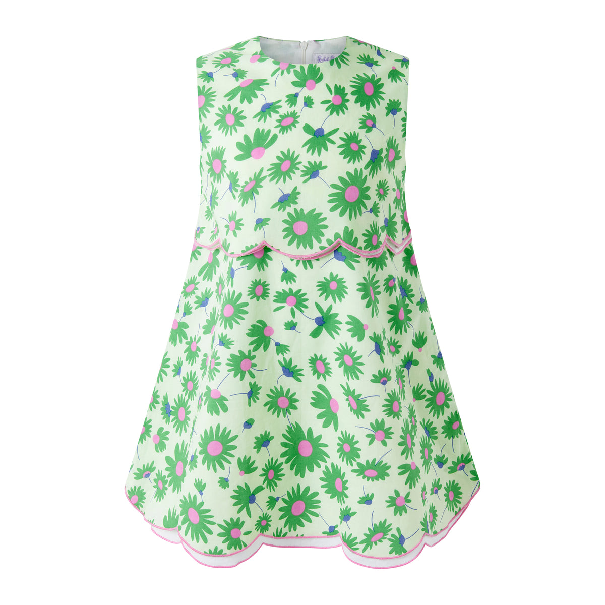 Green Floral Shift Dress