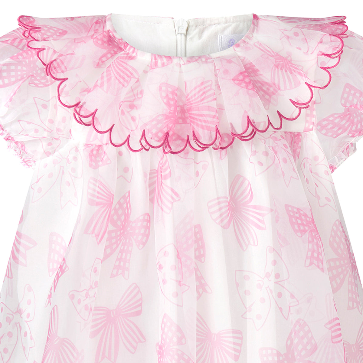 Bow Organza Dress