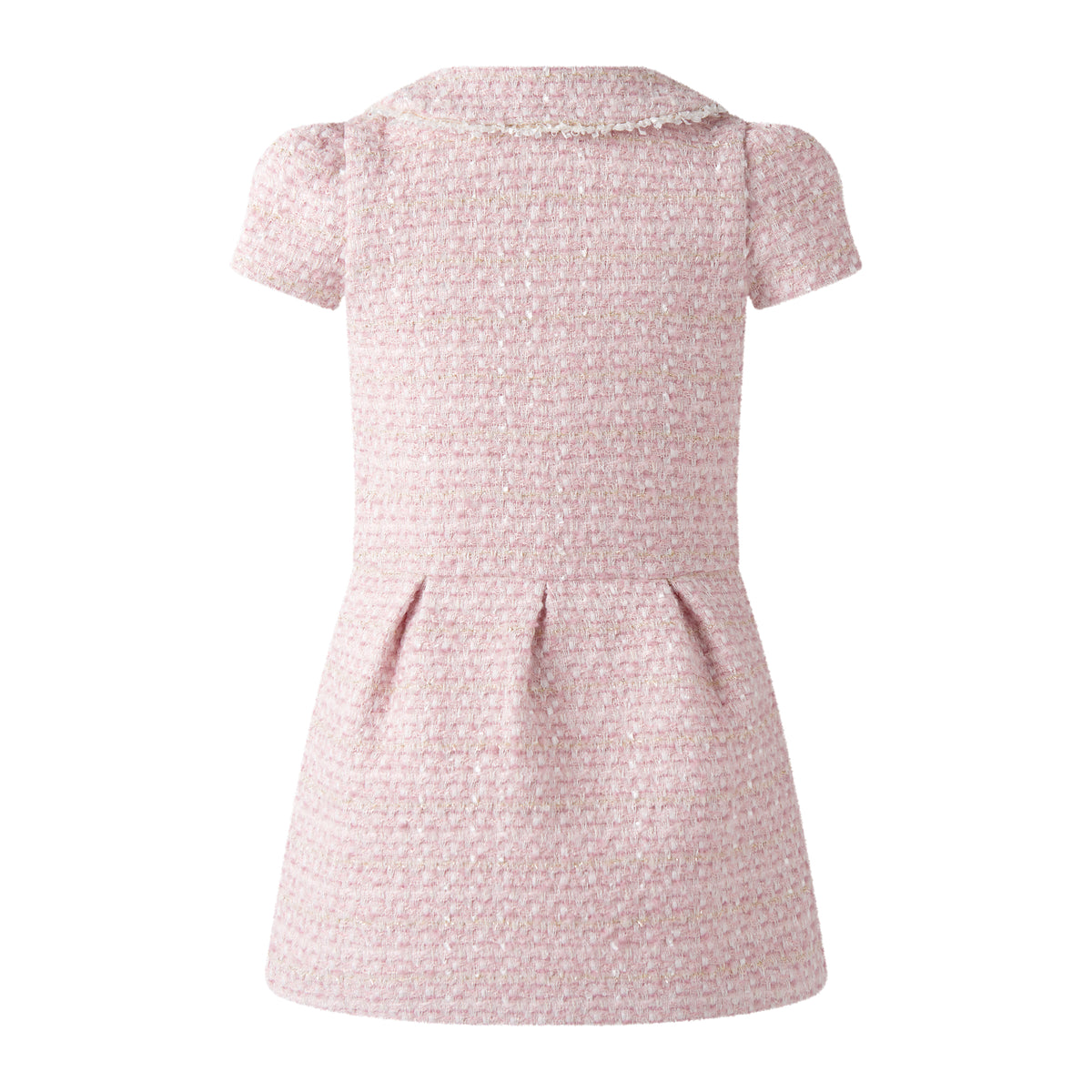 Pink Tweed Dress