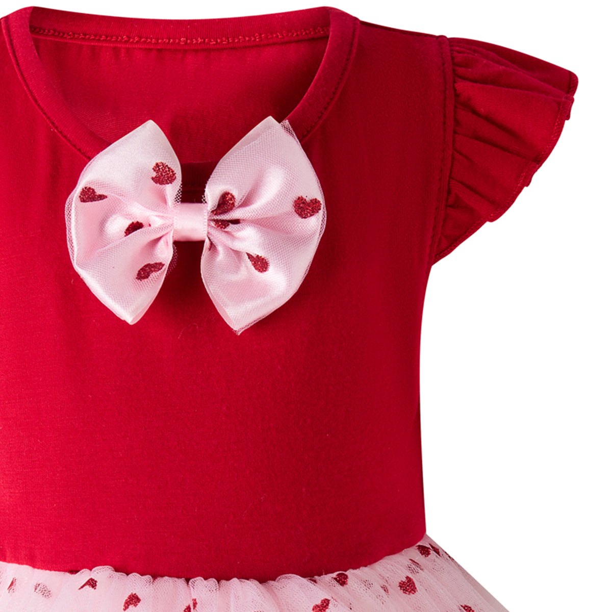 Heart Tulle Tutu Dress & Hairband