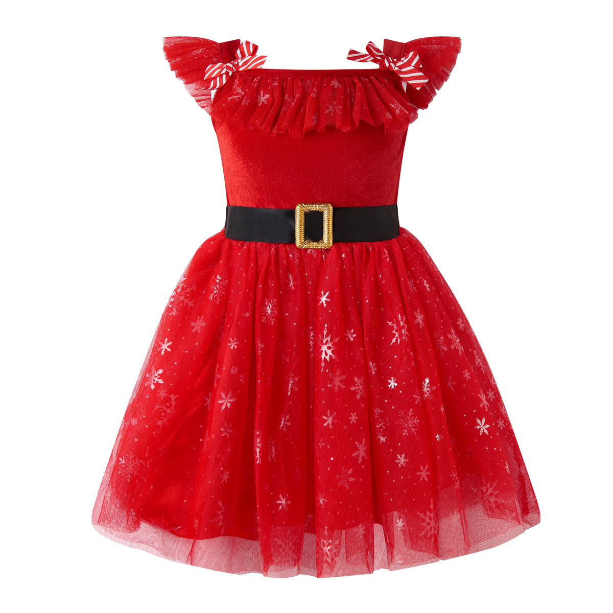 Santa Dress, Cape and Hat Set
