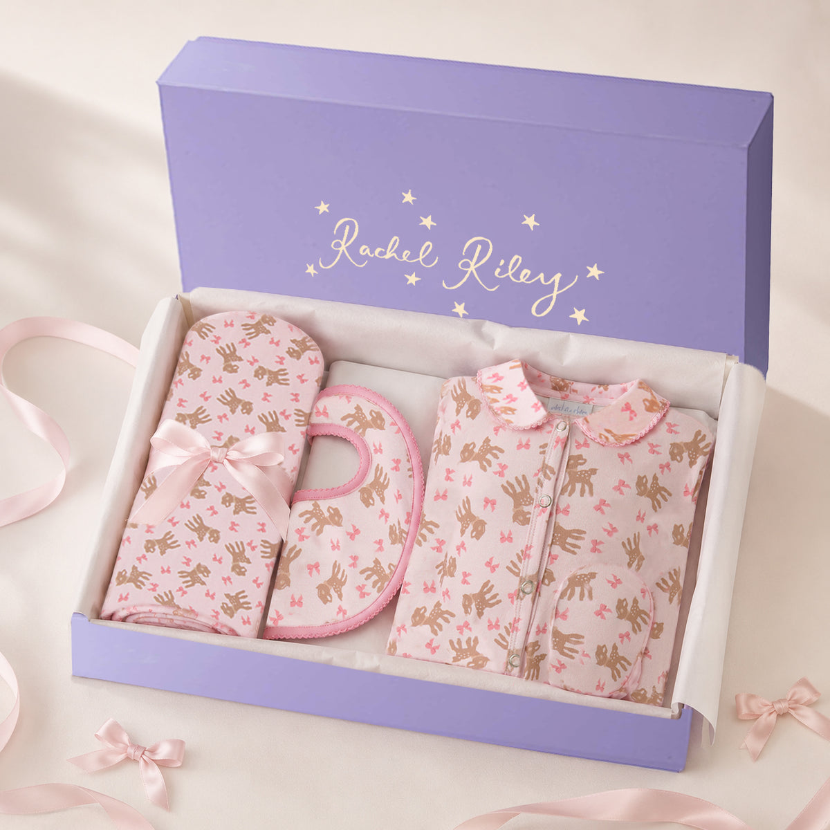 Baby Girl Fawn Giftbox