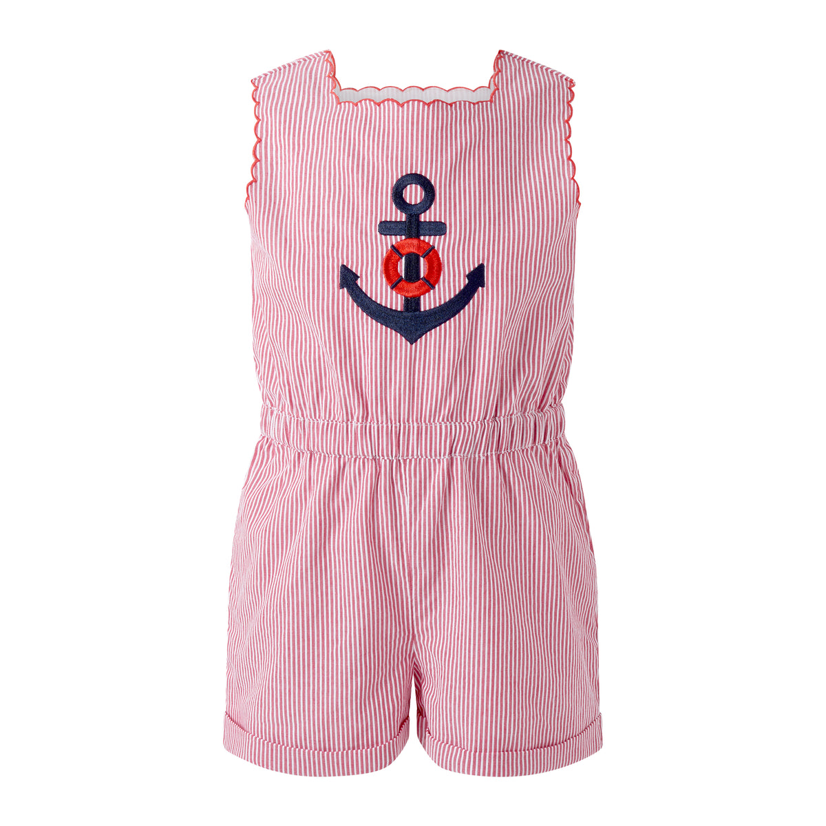 Anchor Embroidered Playsuit