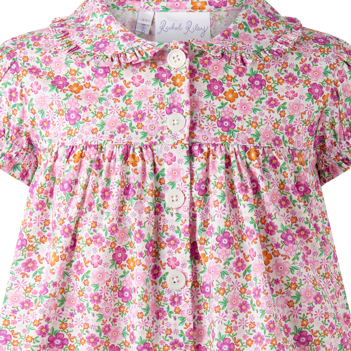 Pink Floral Babydoll Pyjamas