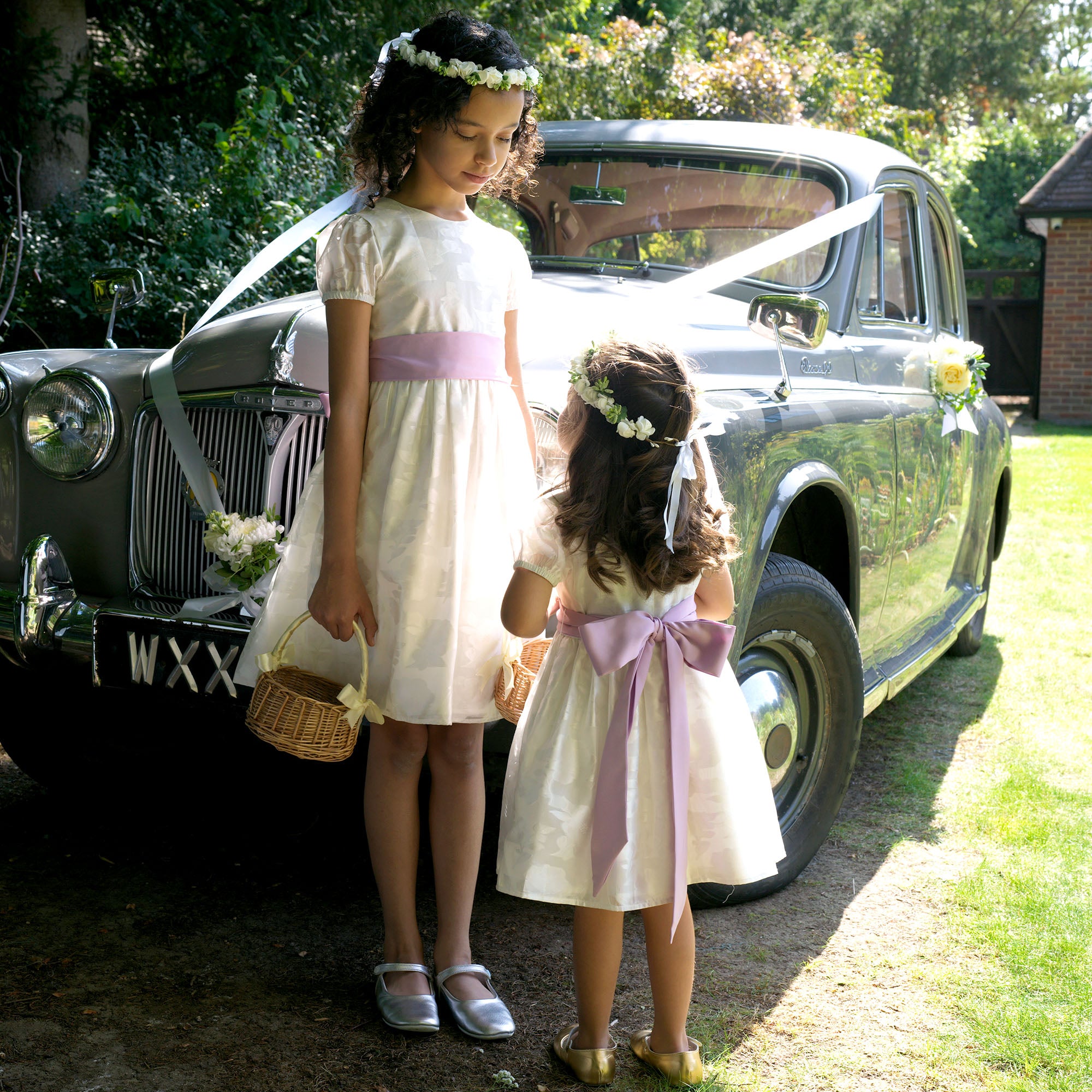 Sahar Girls Lilac High-Low Elegance Dress main image 1