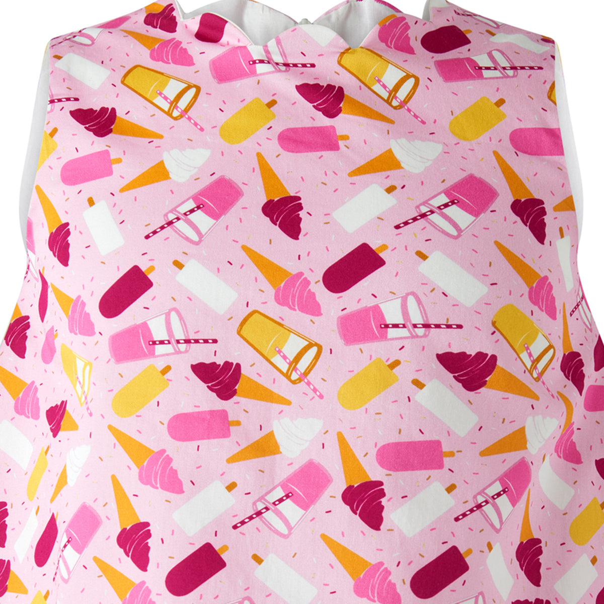 Ice Cream Scalloped Short Set