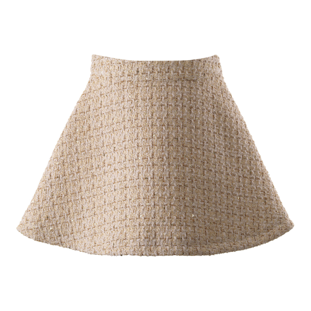 Ivory Tweed Jacket and Skirt Set