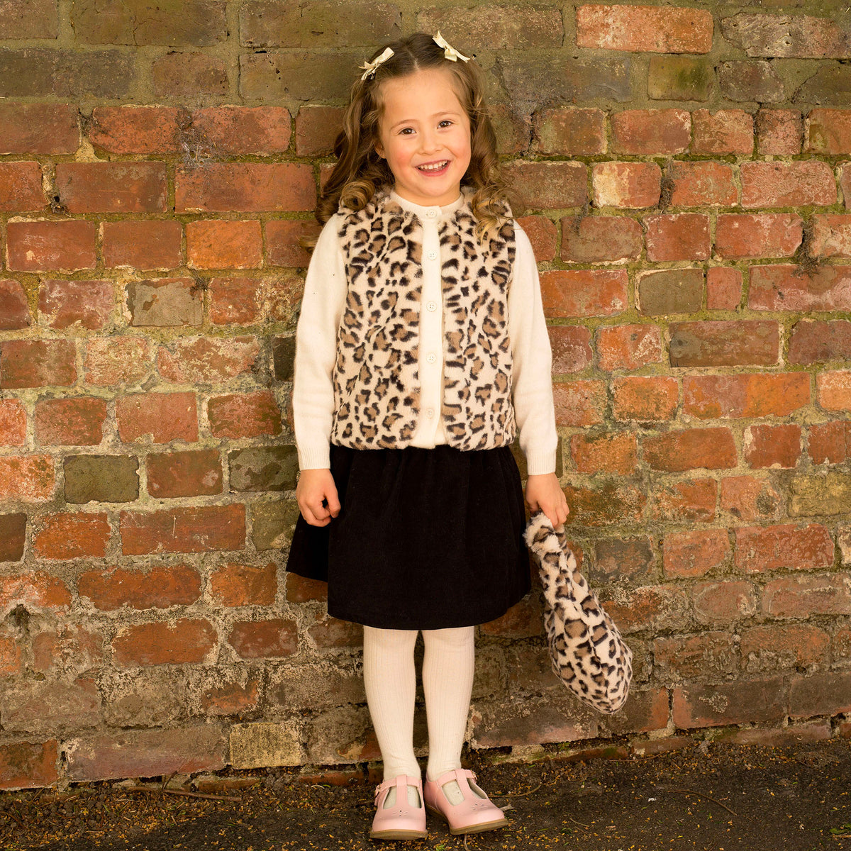 Leopard Faux Fur Gilet