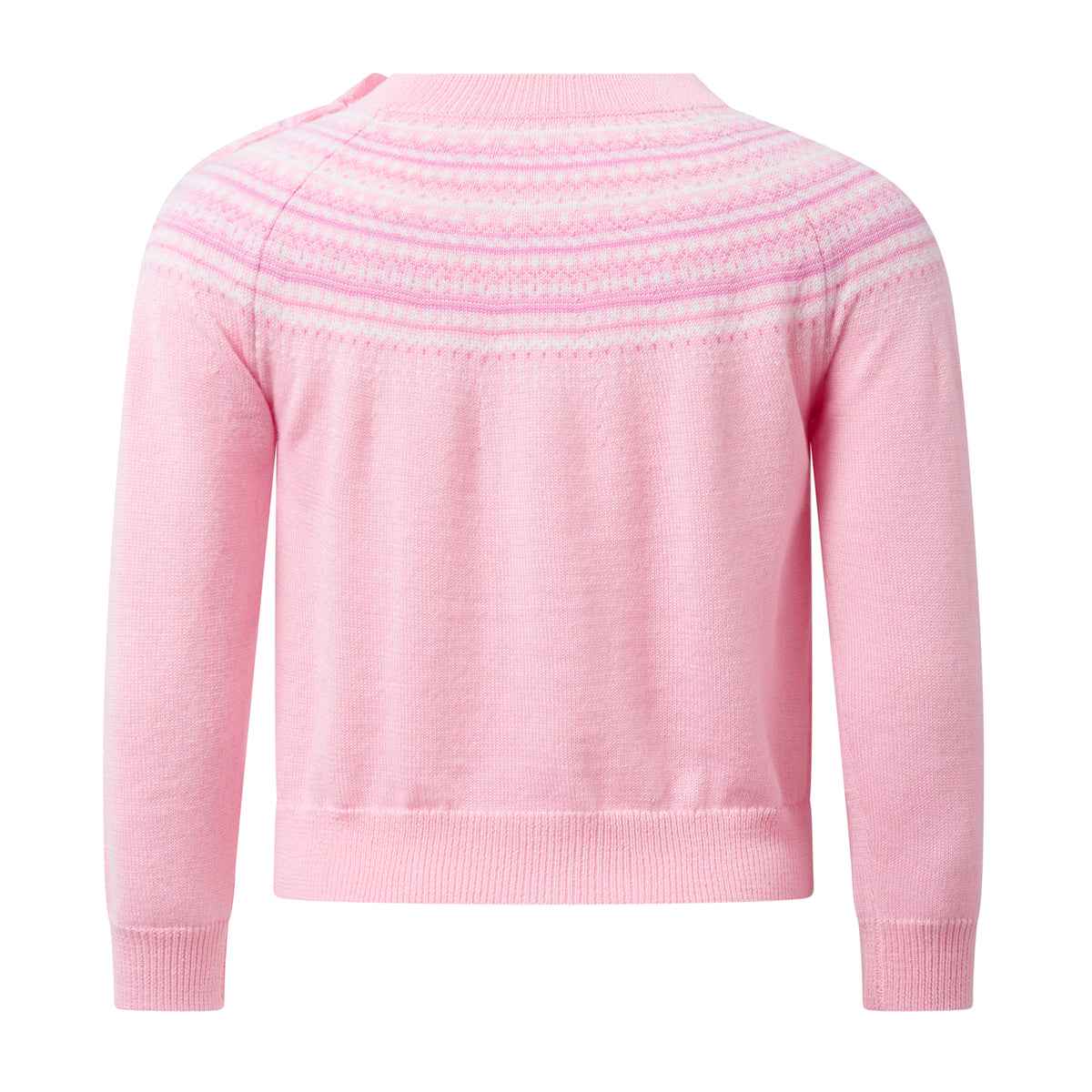 Fairisle Sweater, Pink