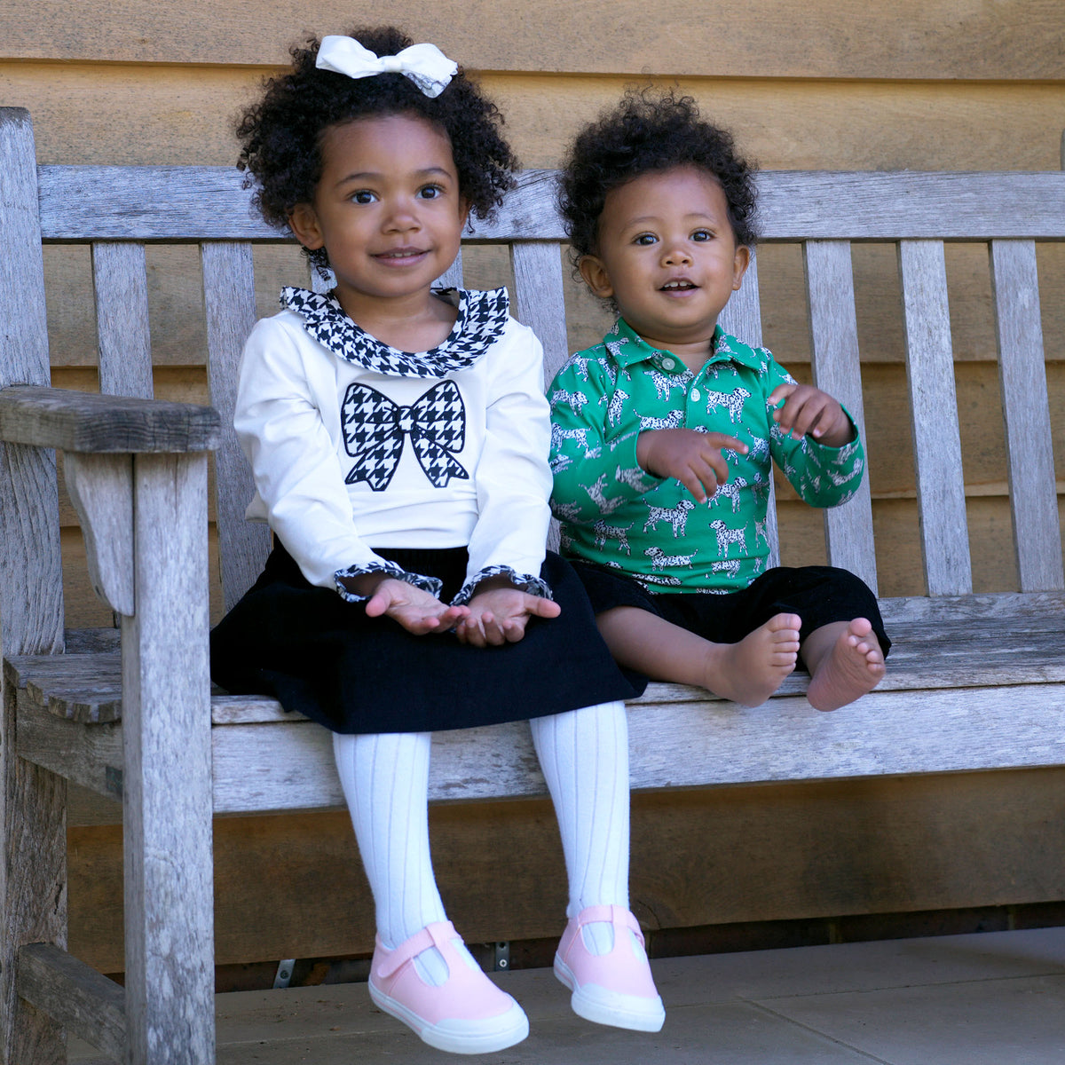 Dalmatian Polo Shirt & Trouser Set